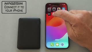 MAG2SIM | How to connect it to your iPhone | simore.com