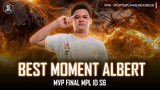 RRQ Albert Best Moments - The Baby Aliens MVP Final playoff MPL ID SEASON 6! From Zero To Hero!