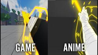 Black Moves VS Anime Comparison in Fatal Combat