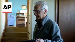 Pope Leo XIV answers his brother's call during AP interview