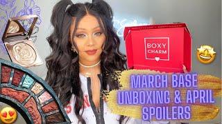 BOXYCHARM 2022 MARCH BASE BOXYCHARM UNBOXING & APRIL SPOILERS - FT FLORASIS MAKEUP
