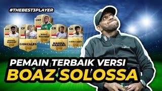 SIAPA YA KIRA-KIRA PEMAIN TERBAIK MENURUT BOAZ SOLOSSA PSS SLEMAN? #topthree