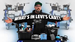What's In My Detailing Cart?! Levi's Car Wash Tools And Accessories