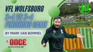 VfL Wolfsburg - 3+4 vs 3+4 finishing game by Mark van Bommel