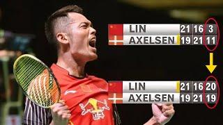 Lin Dan's UNBELIEVABLE COMEBACK against Viktor Axelsen