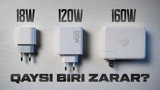 120W, 160W ADAPTERLAR BATAREYAGA ZARARMI?