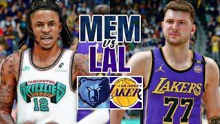 LAKERS vs GRIZZLIES | NBA 2K25 (PS5 PRO) [4K60]