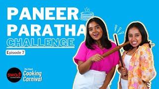 Paneer Paratha Recipe | Fun Cooking Challenge With @Gopali @thebrowndaughter | Ft. Tiwari Sisters