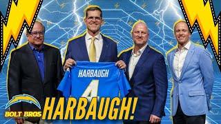 Jim Harbaugh and NFL Draft Prospects | Bolt Bros | LA Chargers