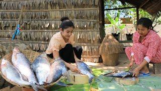 Countryside Life TV: How to make fermented fish part 1 / Big fish recipe