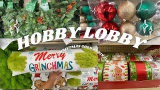 NEW CHRISTMAS 2024 ARRIVALS HOBBY LOBBY | 2024 HOBBY LOBBY SHOP WITH ME