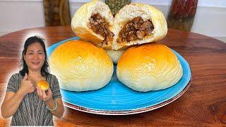 My Favorite Dim Sum Recipe! Baked BBQ Pork Bun aka Char Siu Bao!  (叉烧包)