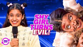 Shy Indian Girl Turns Into CREEPY Doll and FREAKS OUT the Judges on AGT 2024!
