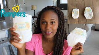 Pampers Diapers Newborn vs  Size 1| How To Choose The Right Diaper (Newborn)- Pampers Review