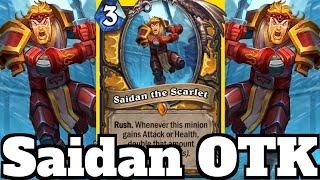 Saidan the Scarlet OTK! HUGE Handbuff Paladin Combo! | Hearthstone