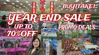 YEAR END SALE UP T0 70%OFF, BUY1 TAKE1,PROMO DEALS PUREGOLD QI CENTRAL E. ROD. QUEZON CITY