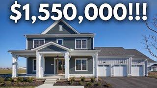 NEW Model Home For Sale in New Albany! Living in Columbus Ohio Suburbs