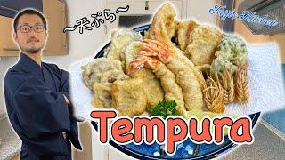 How to cook TEMPURA  〜天ぷら〜  | easy Japanese home cooking recipe