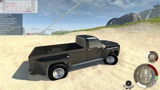 V16 Stroker 12.2L Twin Turbo torque monster BeamNG+Automation