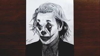 JOKER ÇİZİMİ - JOKER DRAWİNG - KARAKALEM -  JOAQUİN PHOENİX