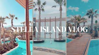 GREECE VLOG | STELLA ISLAND LUXURY RESORT & SPA