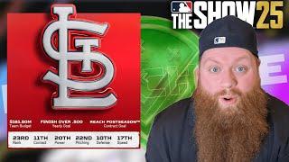 CARDINALS FRANCHISE! #1 | MLB THE SHOW 25