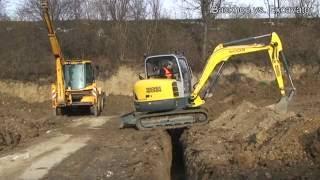 Backhoe vs  Excavator