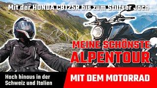 16 geniale Alpenpässe für Motorradfahrer – Finale am Stilfser Joch mit 125 ccm