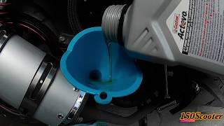 How To Change a 150cc GY6 Scooter Engine Oil