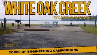 White Oak Creek COE Campground Eufaula Alabama Corps of Engineering Park 93 Waterfront Sites