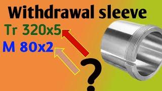 Bearing Withdrawal Sleeve Complete Details || Technical shadab sir