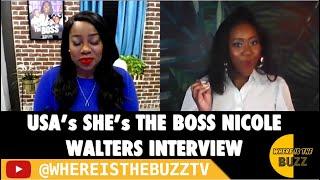 Nicole Walters Talks USA's ‘She's The Boss’