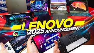 CES 2025 Lenovo Annoucements (Legion Go 2, Legion Go S, Rolelable PC)