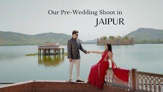 Our Pre-Wedding Shoot in Jaipur ️ #prewedding #preweddingshoot #jaipur