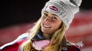 Mikaela Shiffrin Olympic Gold Medalist & World Champion - SnowMotion Chairlift Interview