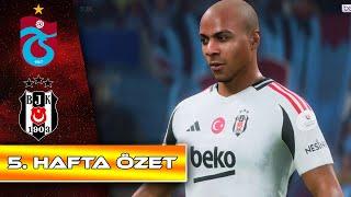 Trabzonspor - Beşiktaş | Trendyol Süper Lig 5.Hafta (Maç Özeti) 24/25