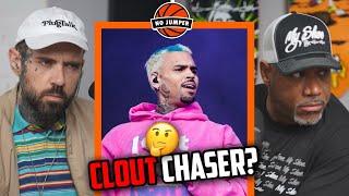 "Chris Brown is a Clout Chaser Trying to Be a Rapper!" Adam & Wack Argue