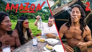 The Amazon Tribe is Trying Turkish Rakı (alcohol) | Waorani Tribe Documentary Episode 2