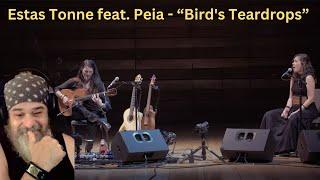 THIS WAS BEAUTIFUL! -(REACTION) - Estas Tonne feat. Peia | "Bird's Teardrops" | Ashland, Oregon 2018