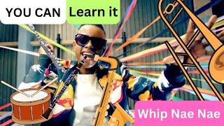 Whip Nae Nae in Bb Percussion Chromebook Tutorial @SilentoVEVO #whipnaenae
