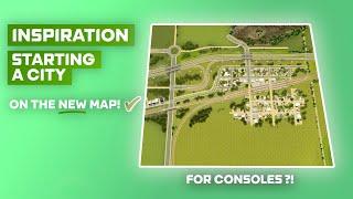 Starting a New  VANILLA City on one of the NEW maps! |  Cities Skylines Inspiration | For Consoles