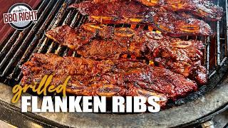 Asian-Inspired GRILLED Beef Flanken Ribs - INCREDIBLY DELICIOUS!