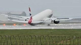 British Airways 777 Landing Goes Wrong