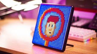 AWESOME Pixel Art LED RGB Display! Divoom Pixoo Max Review