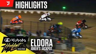 $100,000-To-Win Joker's Jackpot | Kubota High Limit Racing at Eldora Speedway 7/18/24 | Highlights