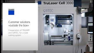 In cooperation with Gritec we enable the cutting of tubes up to 6 m with a diameter of 15-100 mm