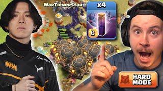 NAVI Go CRAZY in First Hard Mode Clan War (Clash of Clans)