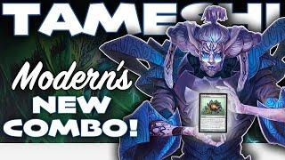 Tameshi Combo is (Modern) MtG's Newest TECH! Can it hang vs. BG Yawgmoth? | MTGO with Control4Daze