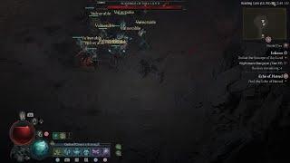 Diablo IV - Lvl 88 Necromancer Vs. Lvl 103 Boss. Minion Build is the Most Chill Diablo 4 Build.