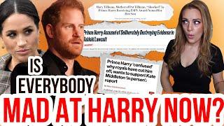 STRESSED & CONFUSED: PRINCE HARRY'S IN TROUBLE #princeharry #meghanmarkle #royalfamily #sussex #news